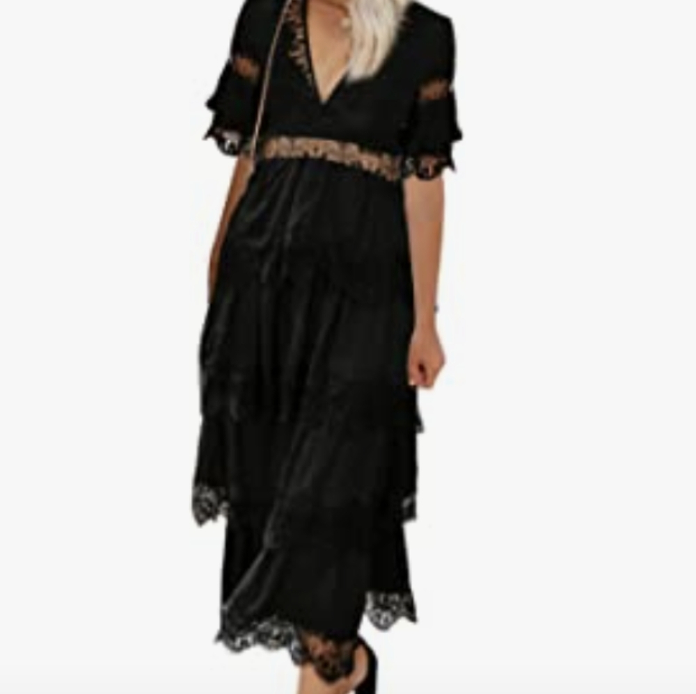 Black Lace Dress